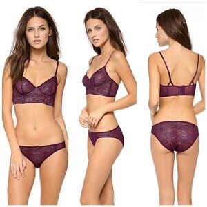 Calvin Klein Longline Underwire Unlined Bra 'Only'